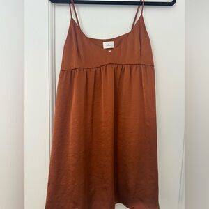 Aritzia Wilfred - Lover Satin Mini Dress